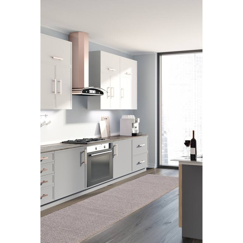 ECARPETGALLERY Braid weave Sienna Grey Wool Rug - 1'11 x 9'3