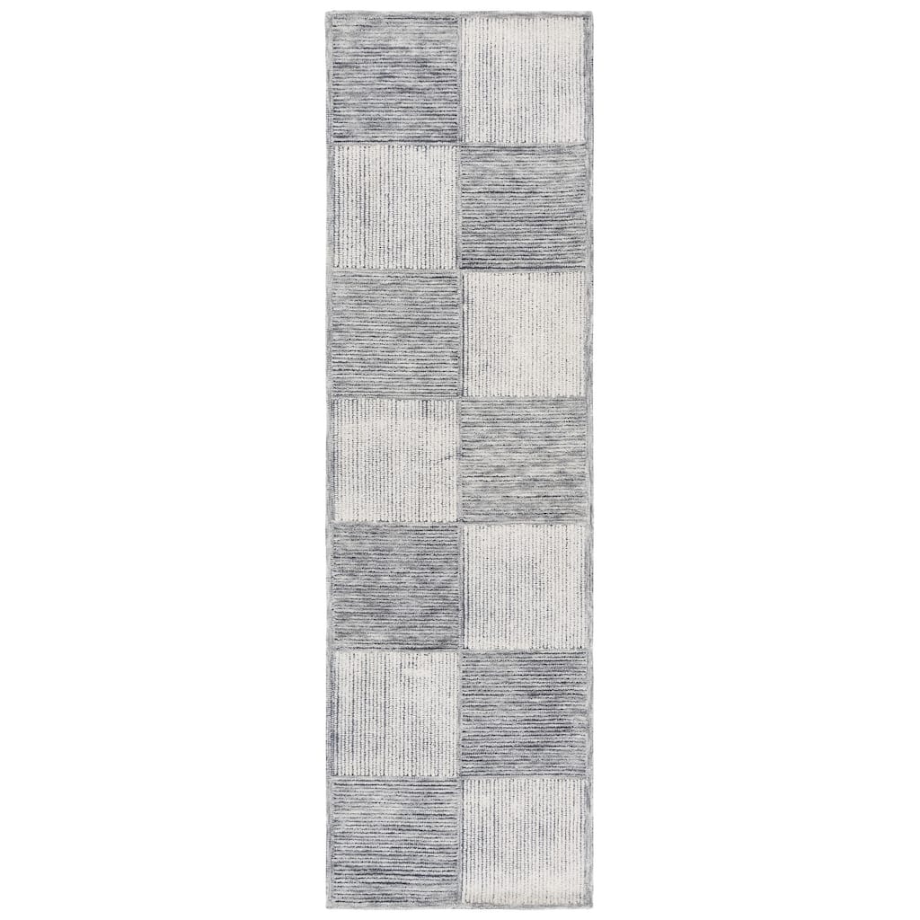SAFAVIEH Handmade Ebony Ladda Wool Rug