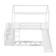 preview thumbnail 6 of 16, Designed with Safety Twin Over Twin Bunk Bed with 2-Drawers and Slide, House Bed with Slide