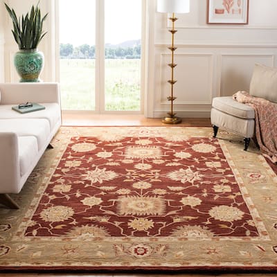SAFAVIEH Handmade Anatolia Madeline Traditional Hand-spun Wool Rug