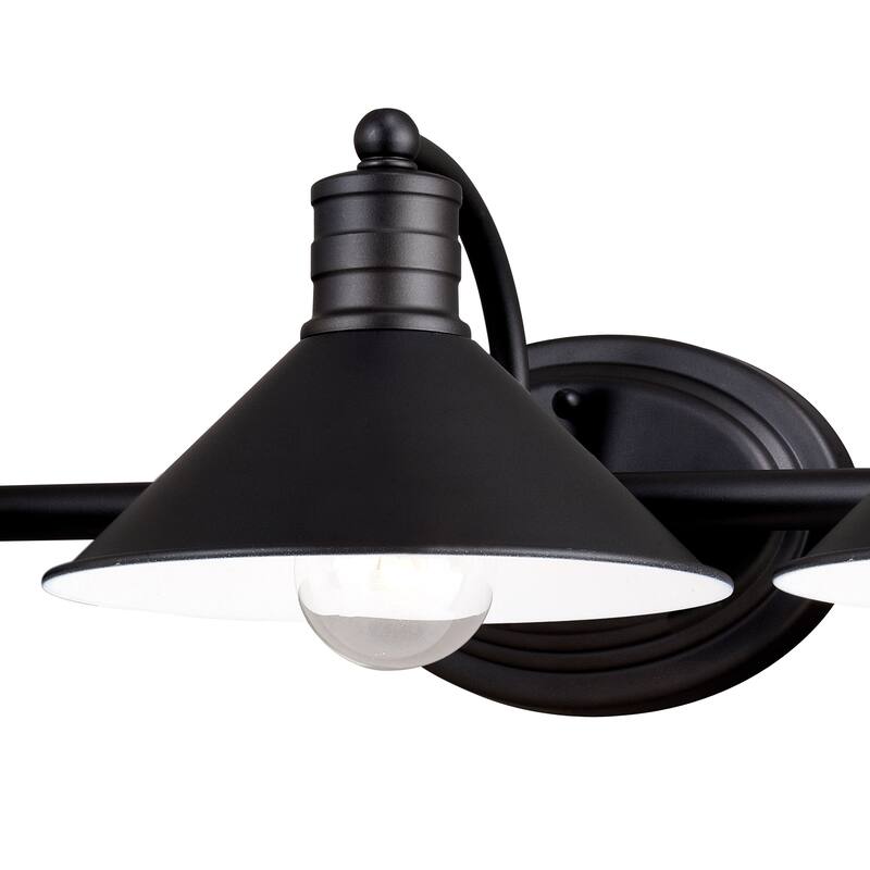 Akron 3 Light Farmhouse Barn Bathroom Vanity Fixture