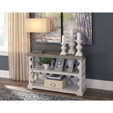 Signature Design by Ashley Ivy Hollow Rustic Console Sofa Table