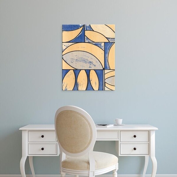 Easy Art Prints Charles McMullen's 'Indigo Complement IV' Premium Canvas Art