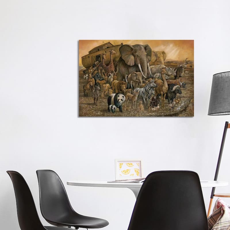 iCanvas "Noah's Ark" by Ruane Manning Canvas Print - 26x40x1.5