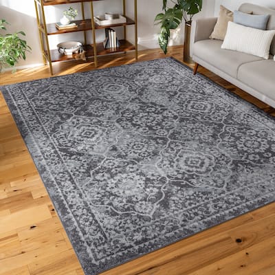 Gematria Bohemian & Eclectic Oriental Indoor Area Rug