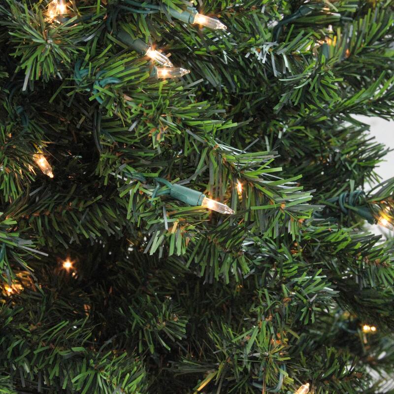 10' Medium Canadian Pine Artificial Christmas Tree Clear Lights - over-10-feet
