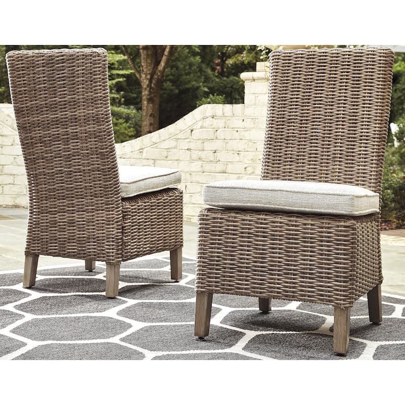 Signature Design by Ashley Beachcroft Brown/Beige 6-Piece Outdoor Seating Package