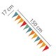 preview thumbnail 3 of 3, Walplus Colorful Party Flag Shaped Wall Sticker Nursery Decor Decal