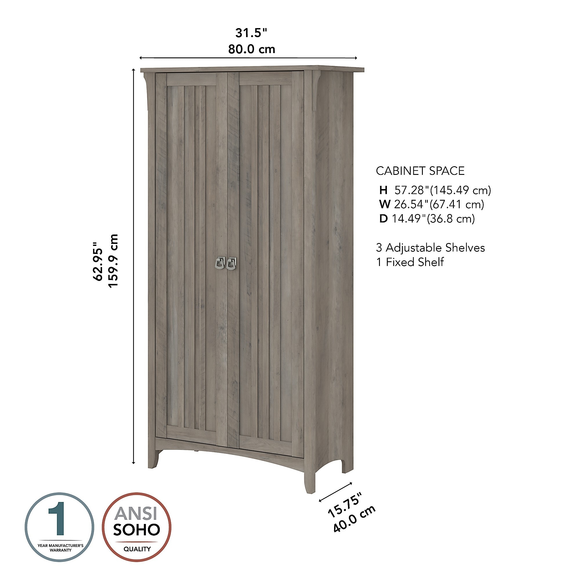 Salinas on sale storage cabinet