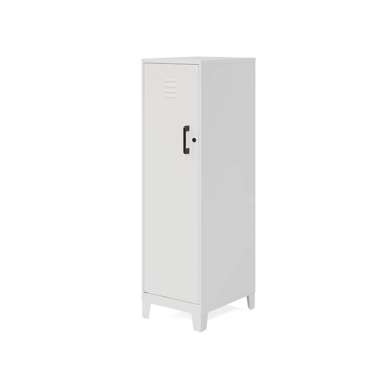 53.38"H 4 Shelf Vented Door Storage Locker Cabinet