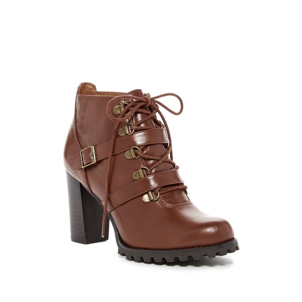 Ann Marino Womens Gstaad Almond Toe Ankle Fashion Boots