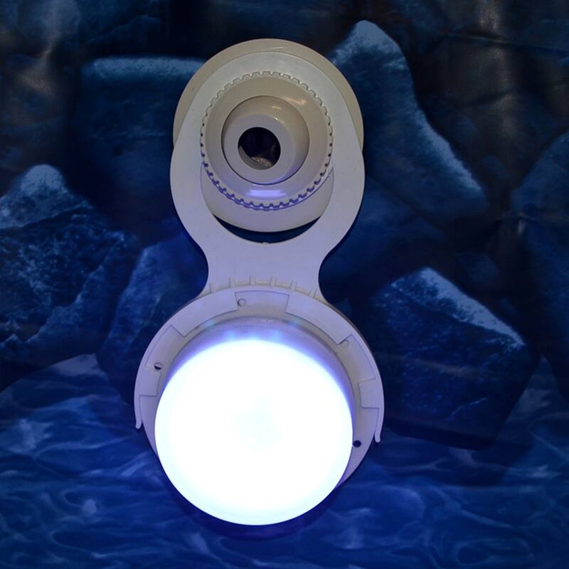 Main Access Swimming Pool LED Floating Ladder Step & Return Line Light (3 Pack) - 1.12