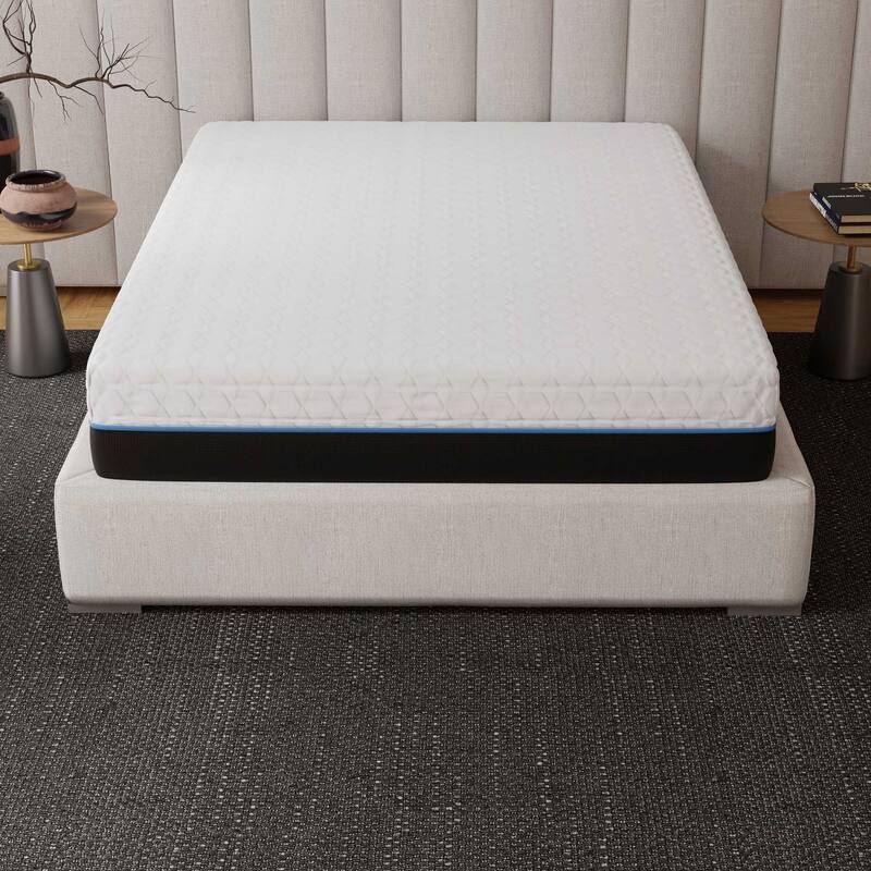 Copper Infused 12 Inch Soft Memory Foam Mattress