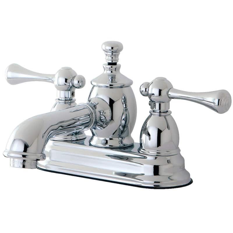 Kingston Brass Vintage 1.2 GPM Centerset Bathroom Faucet with Pop-Up - Polished Chrome