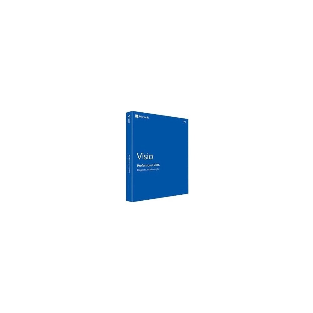 Shop Microsoft D87 071 Microsoft Visio 16 Professional Box Pack 1 Pc Designing Pc English Overstock