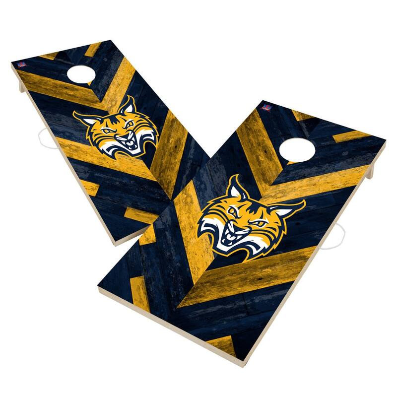 Quinnipiac University Bobcats Cornhole Board Set