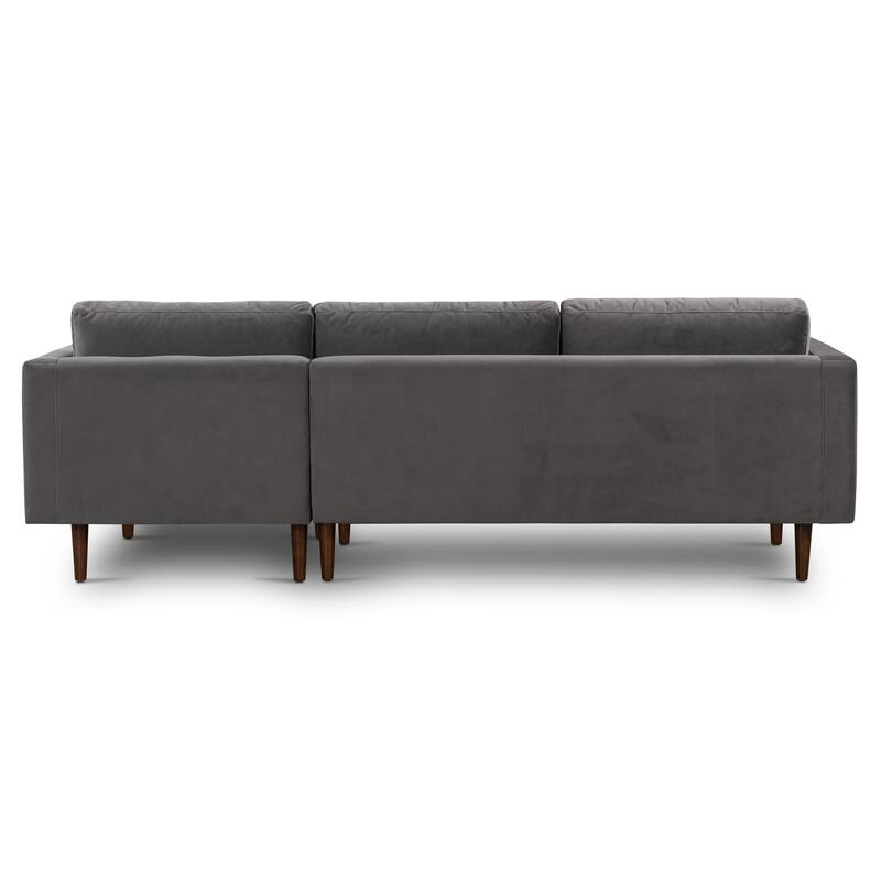 Poly & Bark Napa 104.5" Fabric Right Sectional Sofa