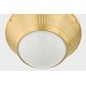preview thumbnail 7 of 9, Hudson Valley Lighting 2731 Elsmere 14" Wide Semi-Flush Bowl Ceiling