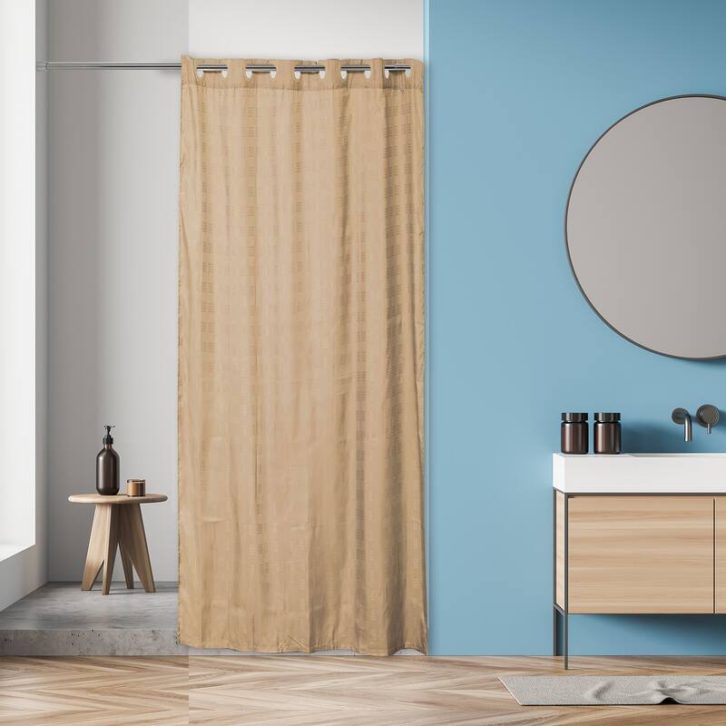 Tension Adjustable Shower Curtain Rod 43-79 Inches