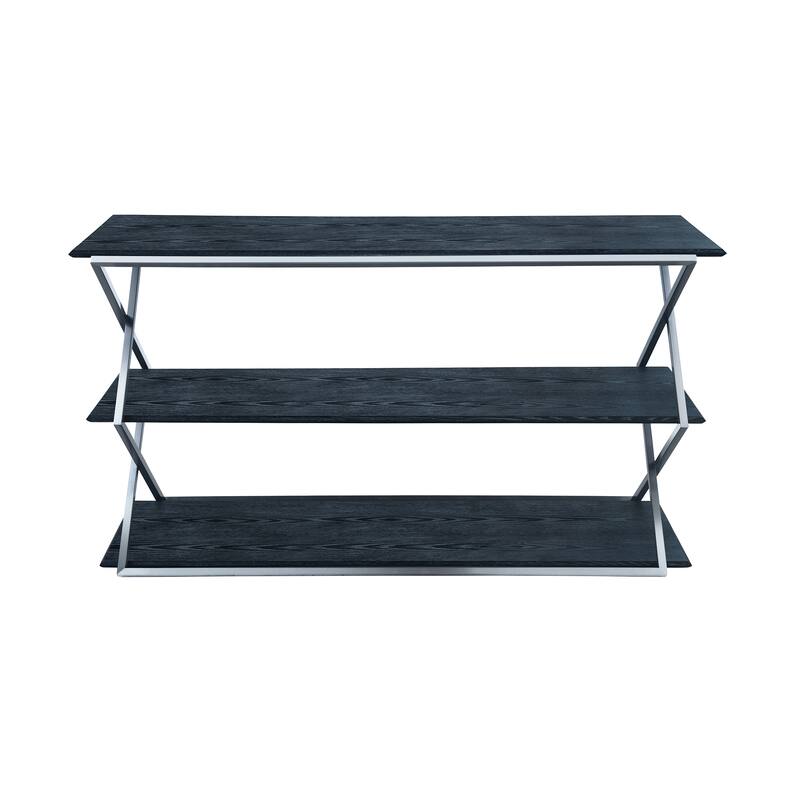 Westlake 3-Tier Console Table with Metal Legs