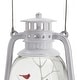 preview thumbnail 9 of 10, Christmas Plastic White Lantern With Snowman