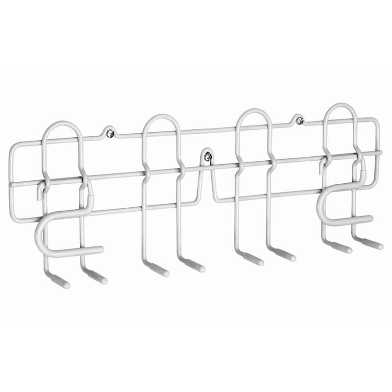 ClosetMaid Broom/Mop/Dustpan Holder, White