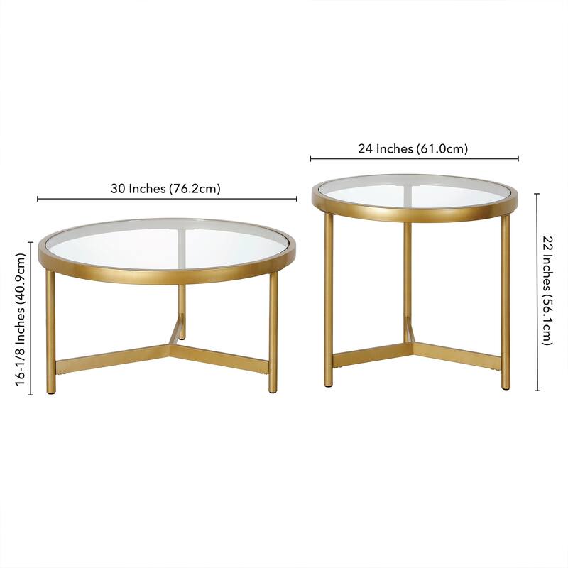 Quentin Two-Piece Coffee Table Set