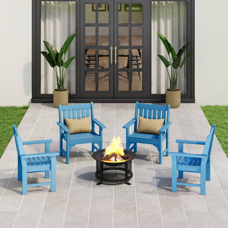 Laguna Poly Garden Arm Chair (Set of 4)