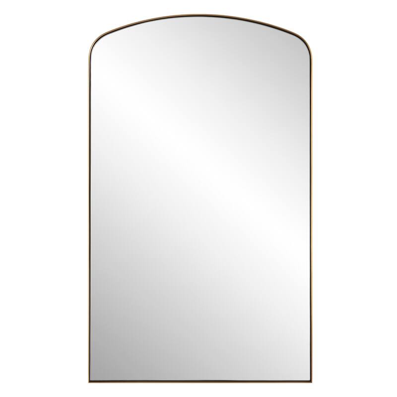 Uttermost 09923 Tordera 24" W x 40" H Arched Stainless Steel Framed - Brass