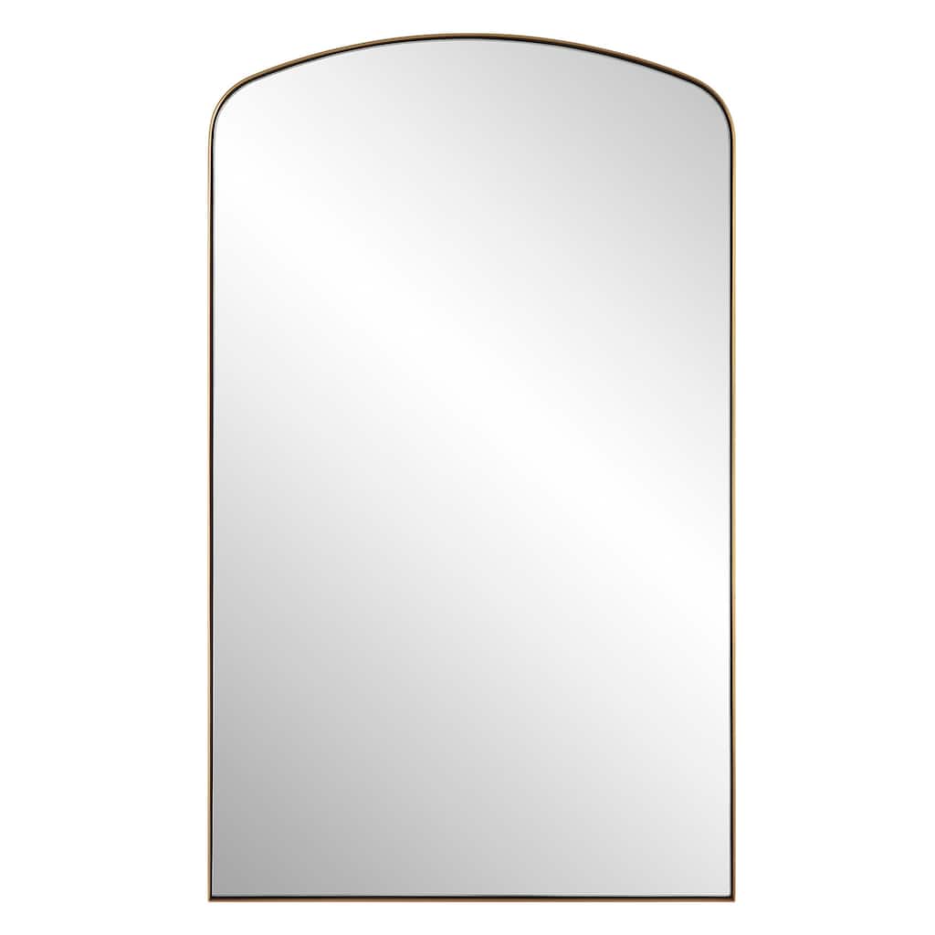 Uttermost 09923 Tordera 24" W x 40" H Arched Stainless Steel Framed