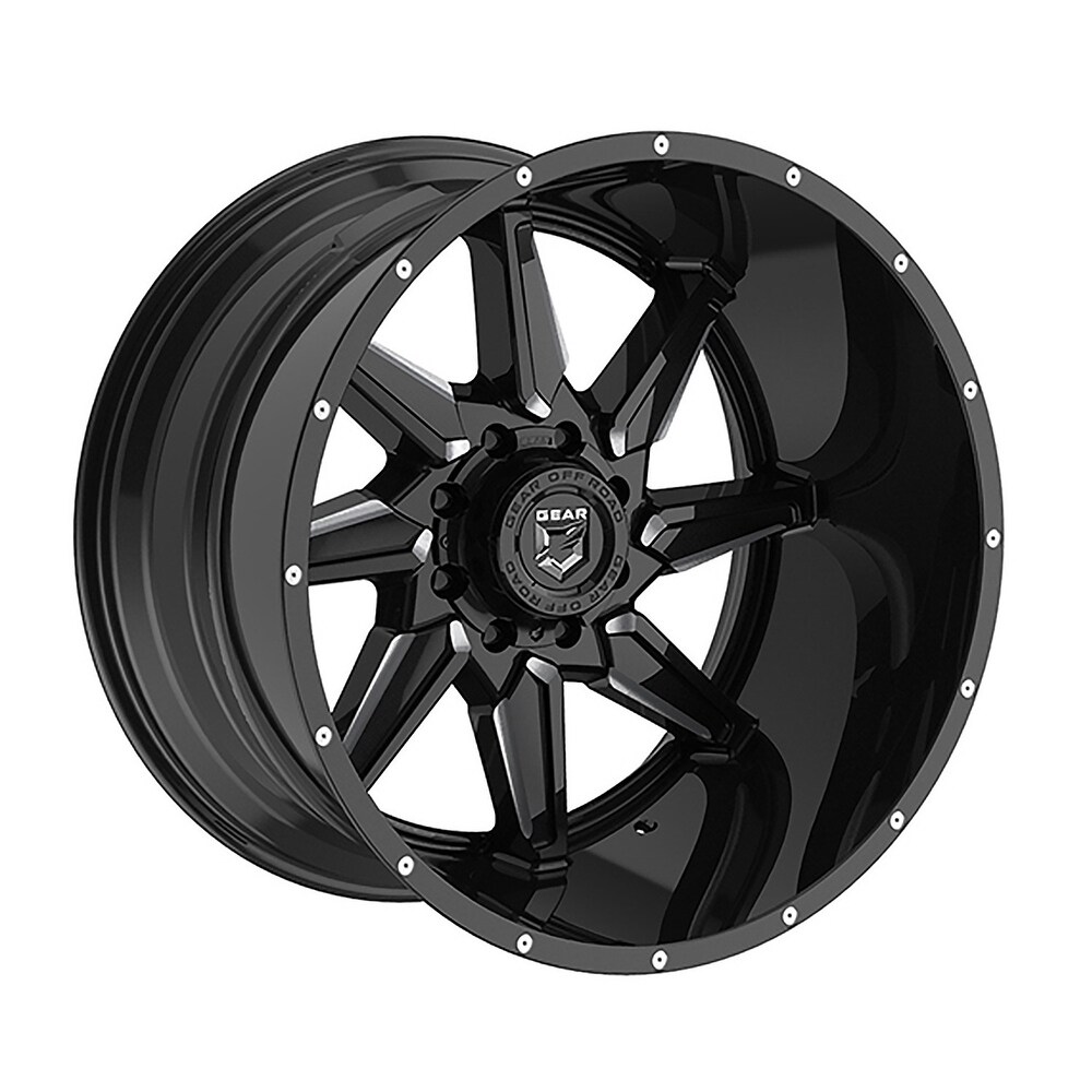 Gear Off Road 751bm wrath 20×10 5×127/5×139.7 -25et 78.00mm gloss black wheel