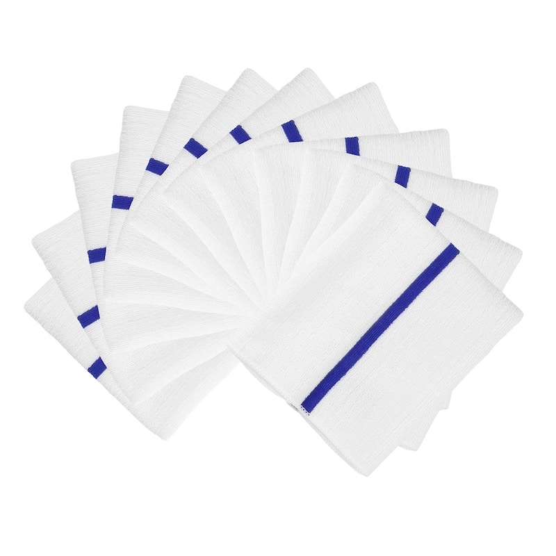 Microfiber Bar Mops - 12 Pack - 15x18