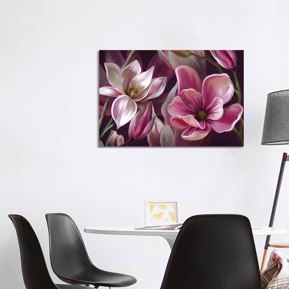 iCanvas "Pink Magnolia" by Juliana Loomer Canvas Print