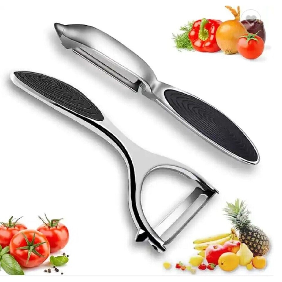UPKOCH 2pcs fruit and vegetable peeler potato peeler with container fruit  peeling fruit peeler with handle containers for fruit multi-function