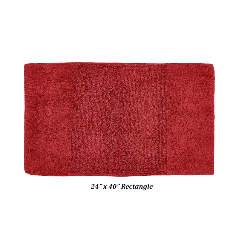 Better Trends Bath Rug 100% Cotton Water Absorbent Tufted Bathroom Rugs for Shower, Sink Mats Machine Wash Granada Collection