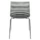 preview thumbnail 20 of 37, LeisureMod Astor Set of 4 Acrylic Plastic Transparent Dining Side Chair With Chrome Base for Home Kitchen Restaurant