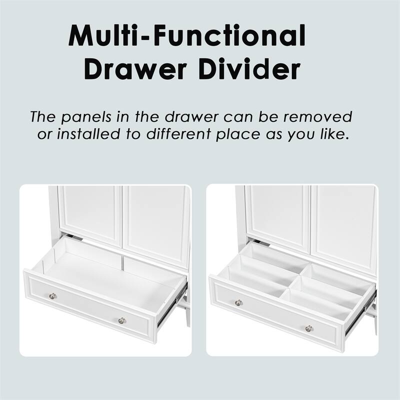 Bathroom Vanity without Sink,Base Only,Multifunction Bathroom Cabinet