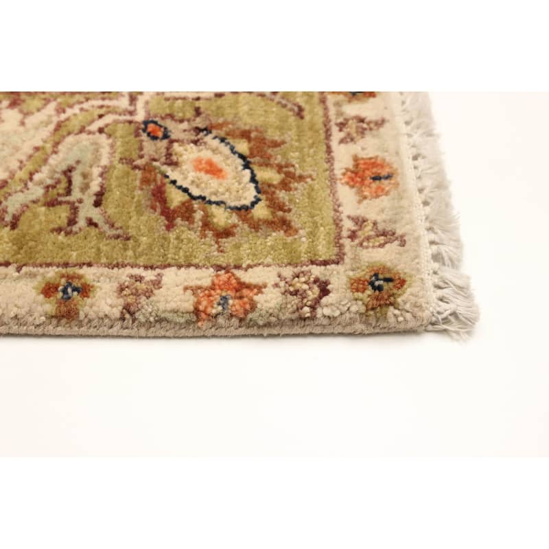 ECARPETGALLERY Hand-knotted Jamshidpour Cream Wool Rug - 3'1 x 5'2