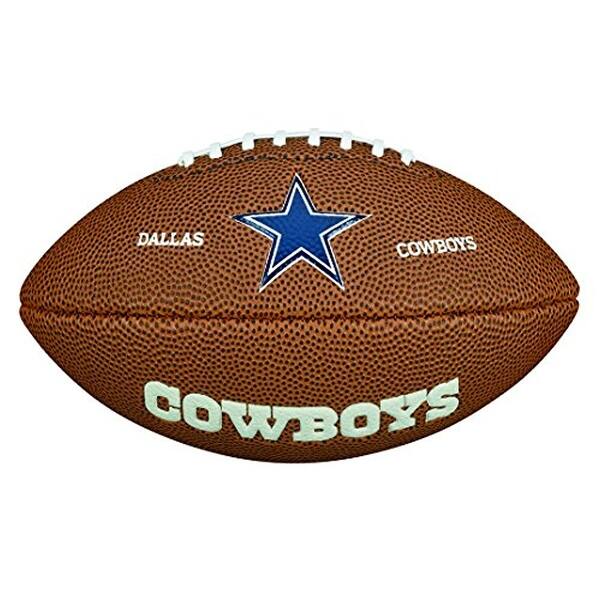 Shop Wilson Wtf1533iddl Nfl Team Logo Mini Size Football Dallas
