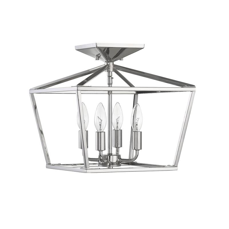 Savoy House Townsend 4 Light 13" Wide Semi-Flush Ceiling Fixture