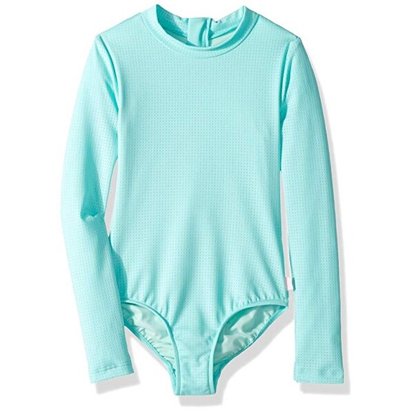 one piece long sleeve swimsuit girls