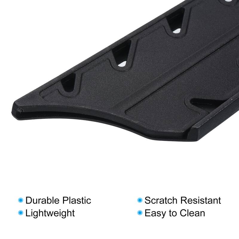 Plastic Knife Sheath Cover for 8" Chef Knife or 7" Santoku Knife - Black