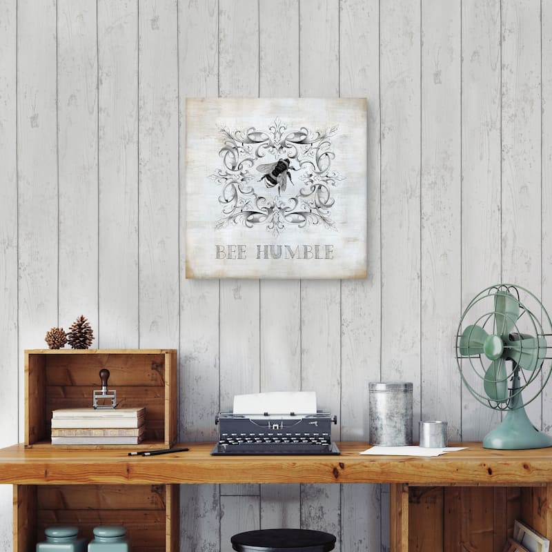 Bee Humble by Carol Robinson Canvas Art Print
