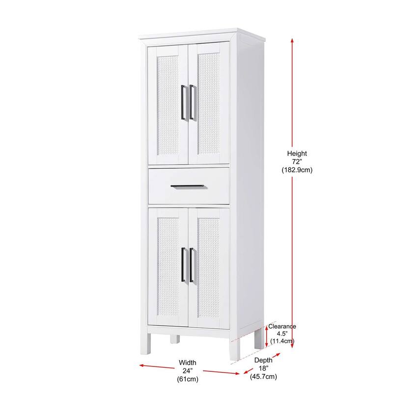 Winslow 16-28 Inch Bath Storage Cabinet