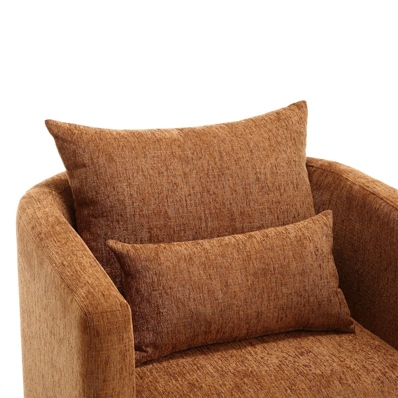 360 degree rotating bucket chair Round casual sofa chair