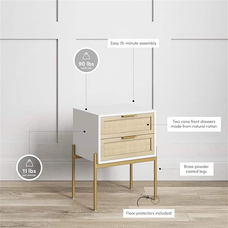 Nightstand with Drawers