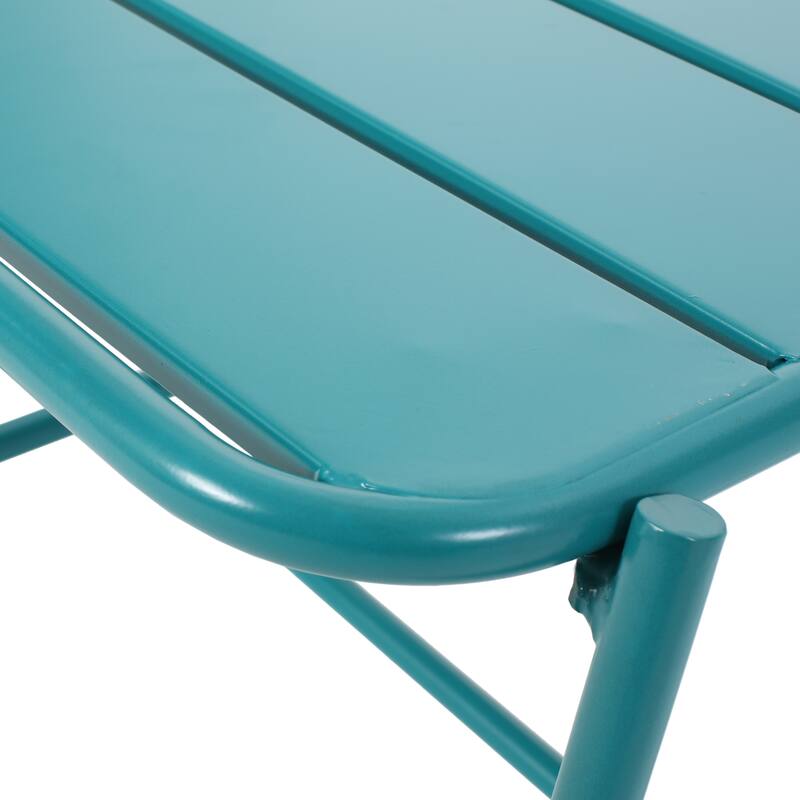 Cowan Iron Outdoor Side Table by Christopher Knight Home