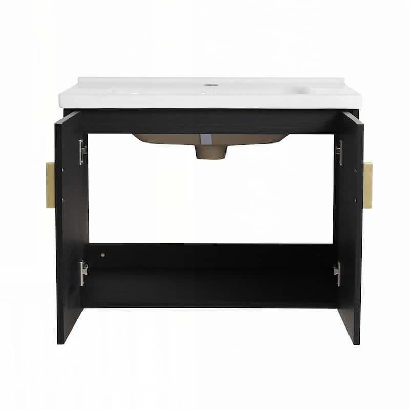 40 Inch Soft Close Doors Bathroom Vanity With Sink