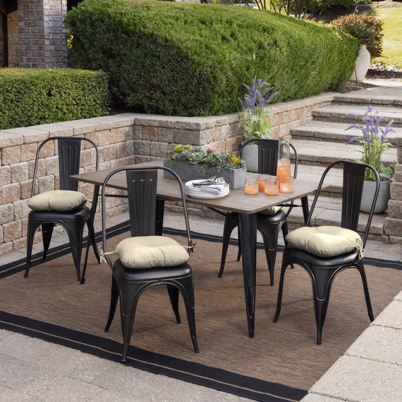 ARDEN Outdoor Seat Cushion (4 Pack) - 15"L x 14.5"W - 15"L x 14.5"W