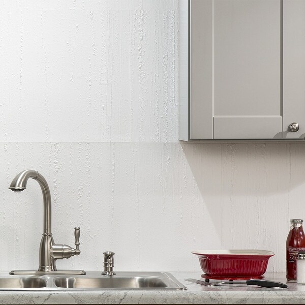 raindrop tile backsplash